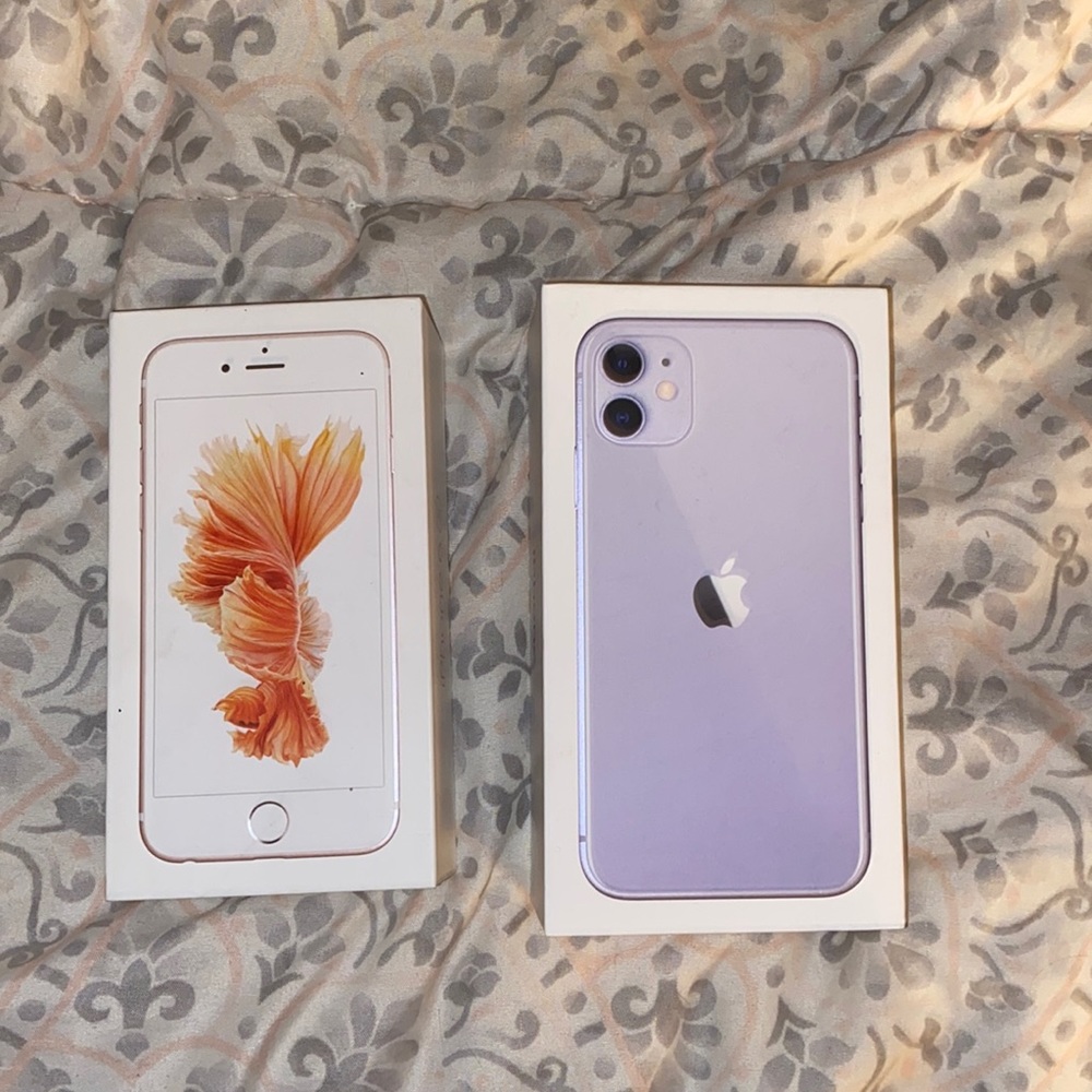iPhone boxes